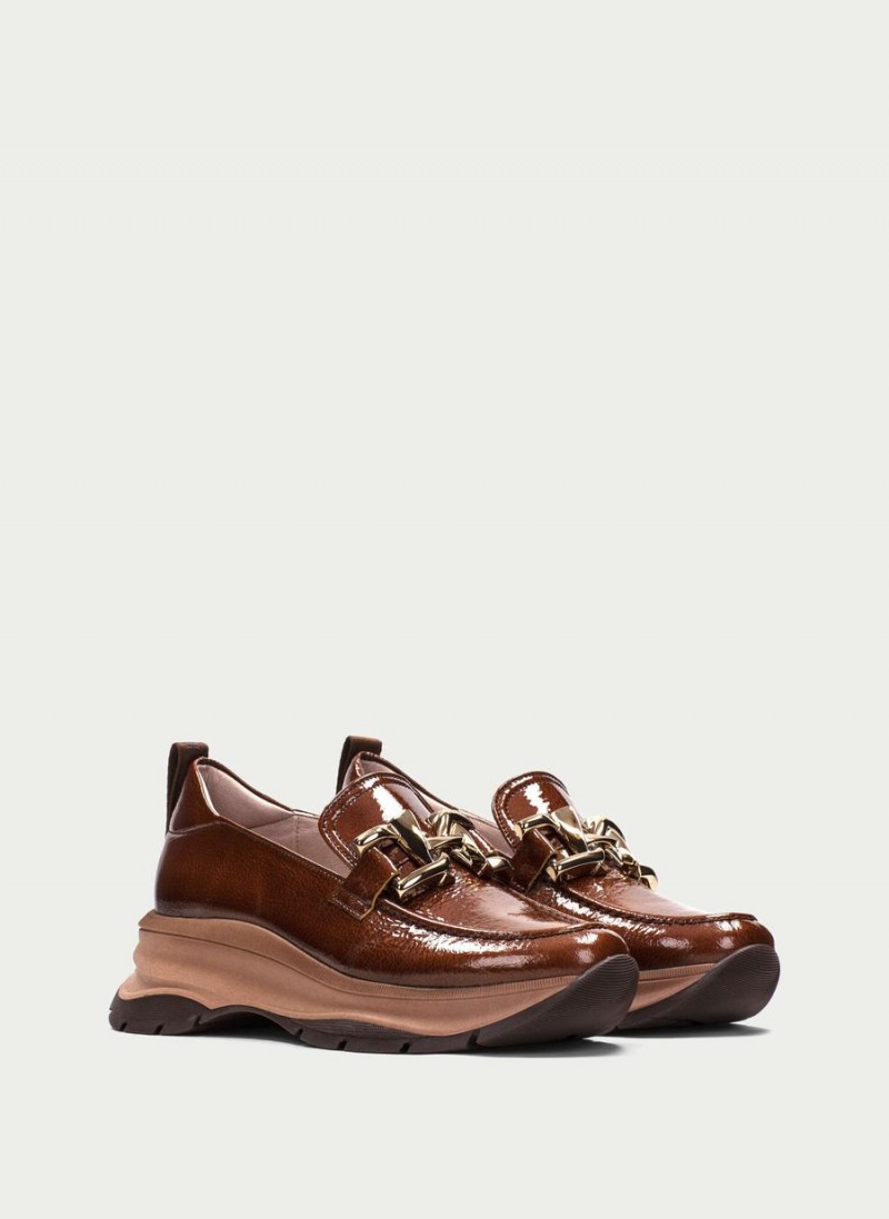 Hispanitas Alaska Loafers Dame Mørkebrune | DQR372SJ