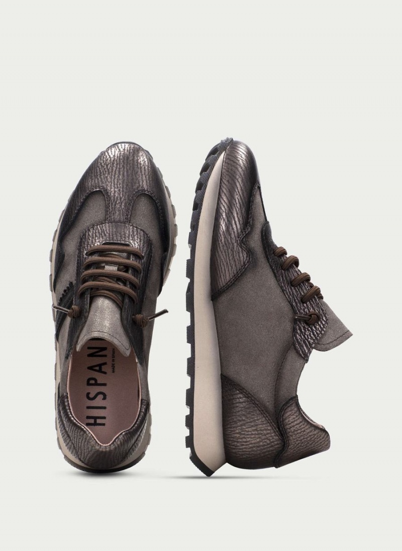 Hispanitas Loira Sneakers Dame Blå Grå | YVH62RC