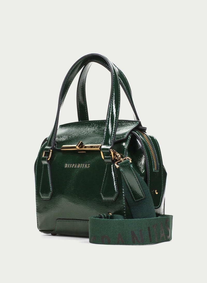 Hispanitas Top Handle Håndtaske Dame Grøn | HRG8845SI